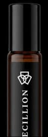A bottle of Decillion argan oil